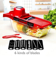 Stainless Steel 6 Blades Vegetable Slicer