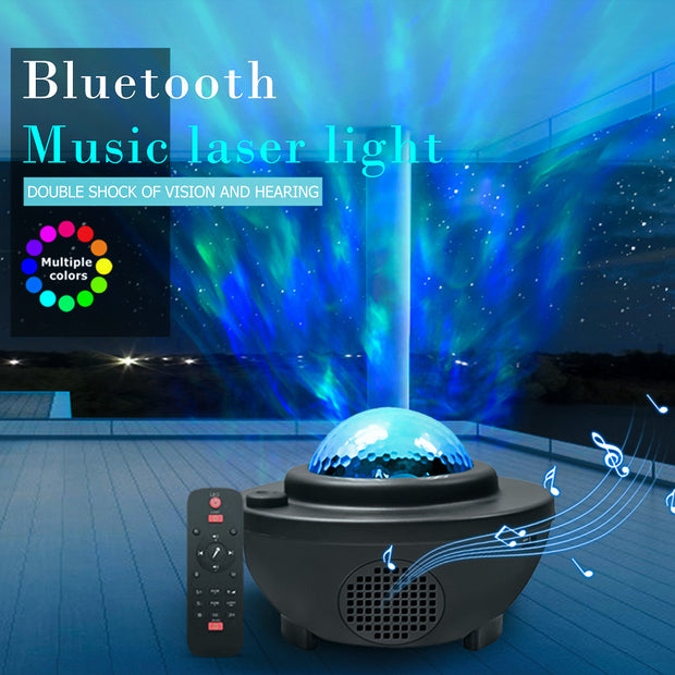 Colorful Starry Sky Galaxy Projector with Bluetooth Speaker