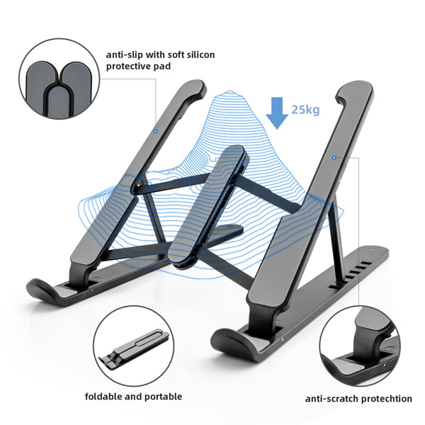 Laptop Holder Foldable Laptop Stand Portable Laptop Desk Stand