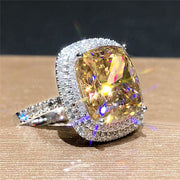 Micro zircon ring