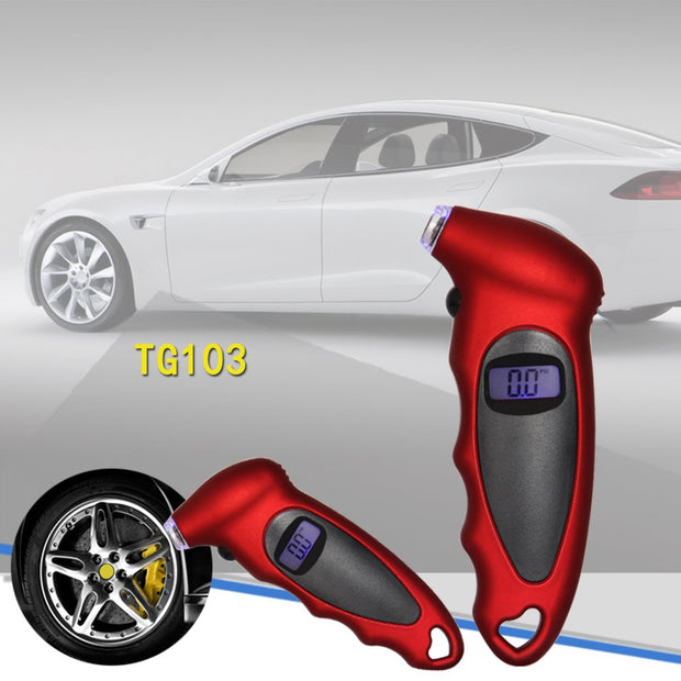 Portable LCD Screen Display Digital Tire Pressure