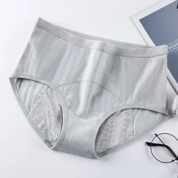 For Women Leak Female Waist High Proof Menstruation Period Physiological Cotton Briefs Menstrual Underwear Panties Pants