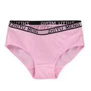 1Pcs Underwear Lovely Girl Briefs Floral Adorable Pants Baby Cotton Underpants Letter For 7-14 Years Girls Underwear