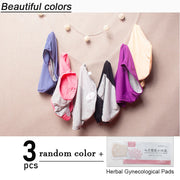 3pcs Leak Proof Menstrual Panties+Herbal Gynecological Pads Women Sanitary Panties  Plus Size Physiological Waterproof Briefs