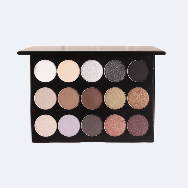 15 Shade Eyeshadow Palette - Smoky