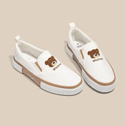 Flat Slip On Women Footwear Canvas Ladies Shoes Low Casual Sneaker Comfortable And Elegant Fashion 2024 High Quality Offer Y2k