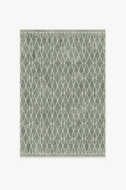 Grogu™  Trellis Sage Green Tufted Rug