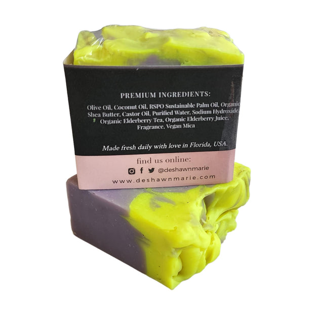 Elderberry Magnolia Soap