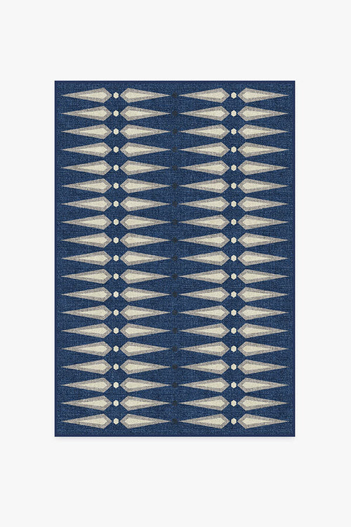 Jonathan Adler Carnaby Admiral Blue Tufted Rug