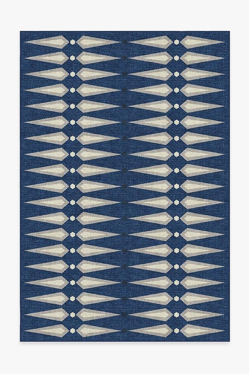 Jonathan Adler Carnaby Admiral Blue Tufted Rug