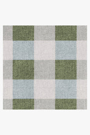 The Home Edit Sutton Moss Green & Blue Tufted Rug